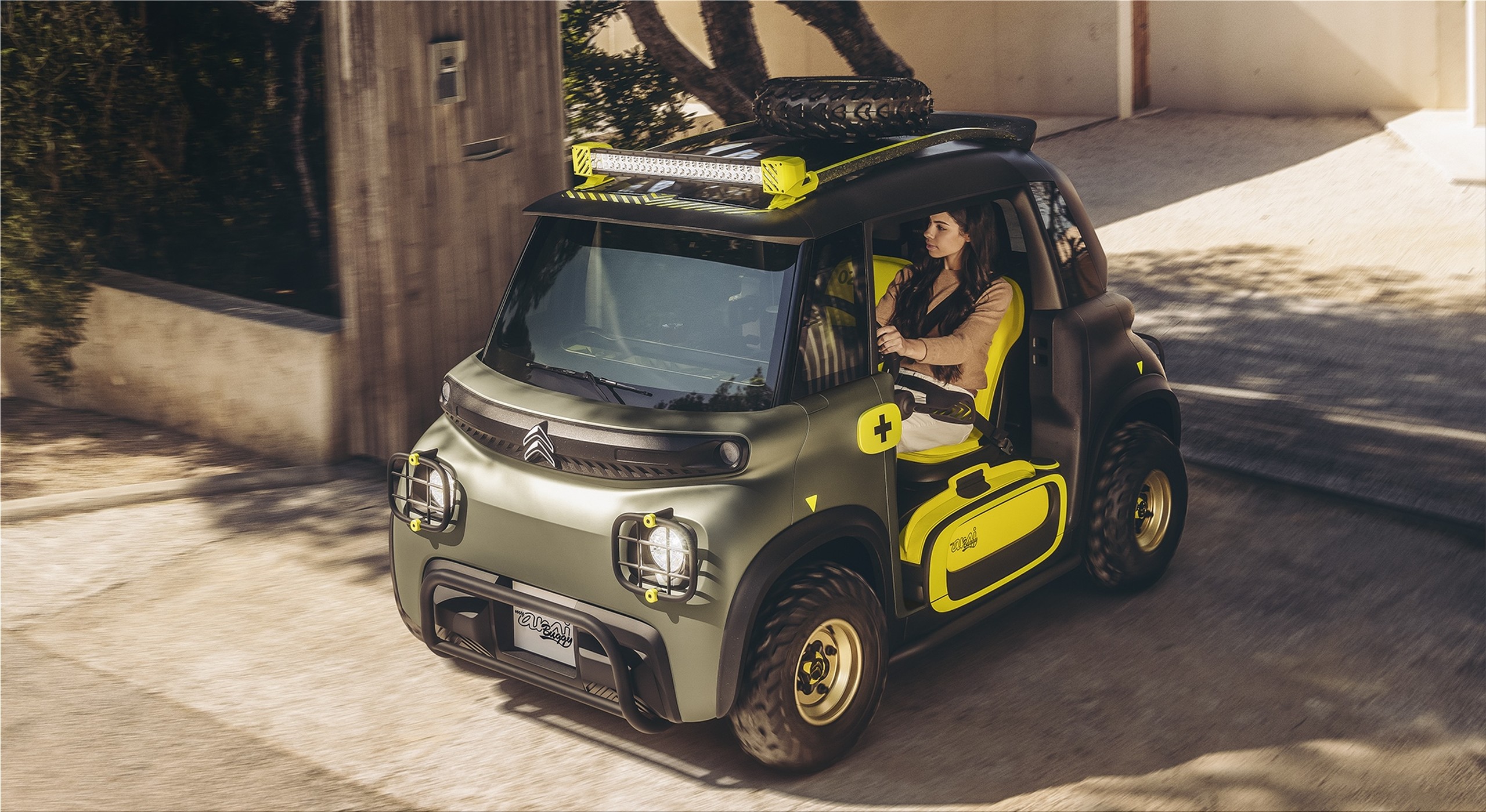 The Citroen My Ami Buggy Concept is a fully electric mobility solution ...