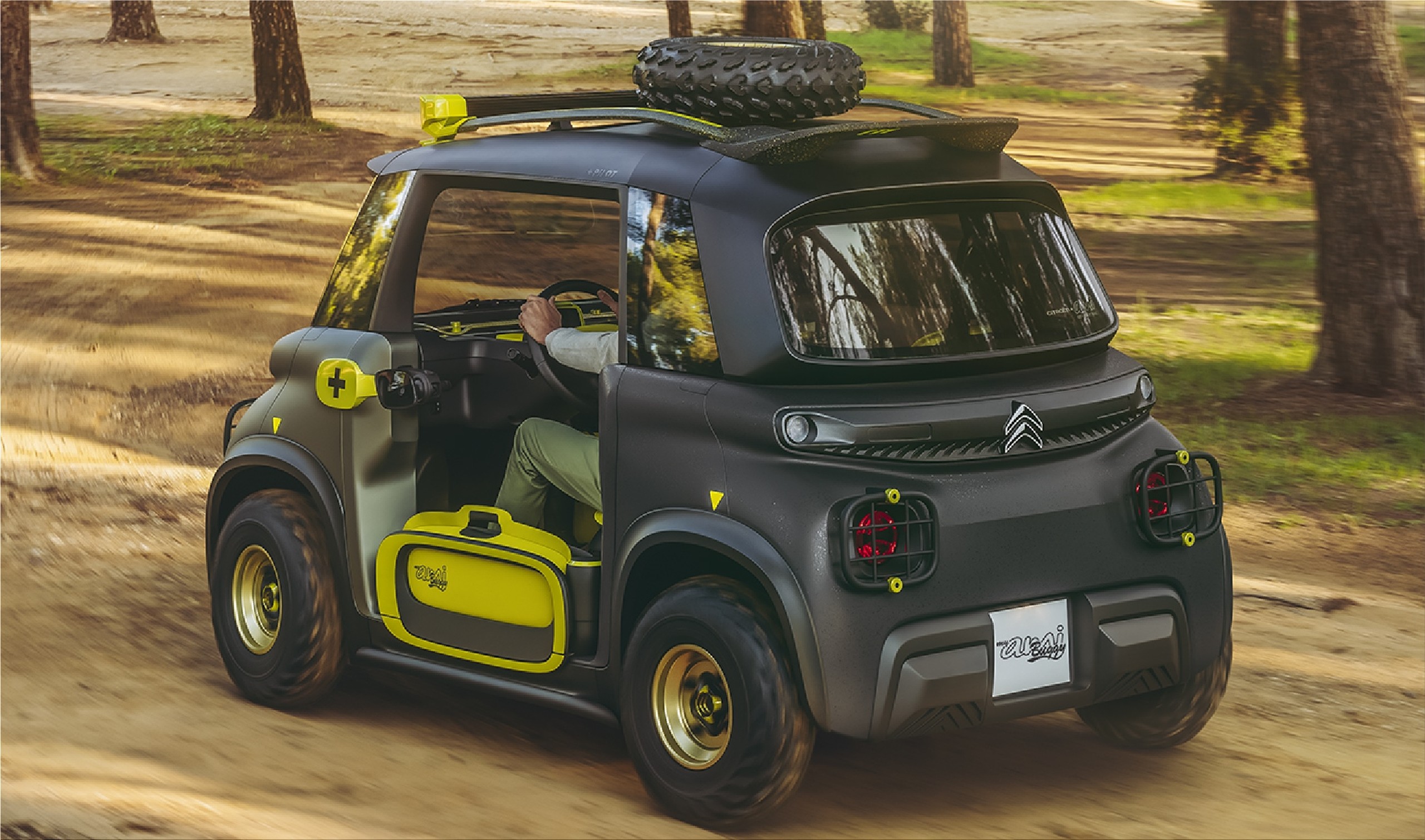 The Citroen My Ami Buggy Concept is a fully electric mobility solution ...