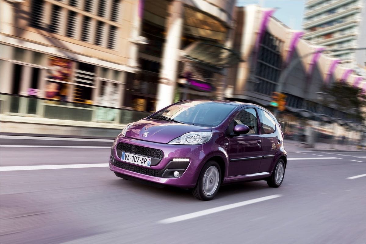 Revised Peugeot 107 uncovered