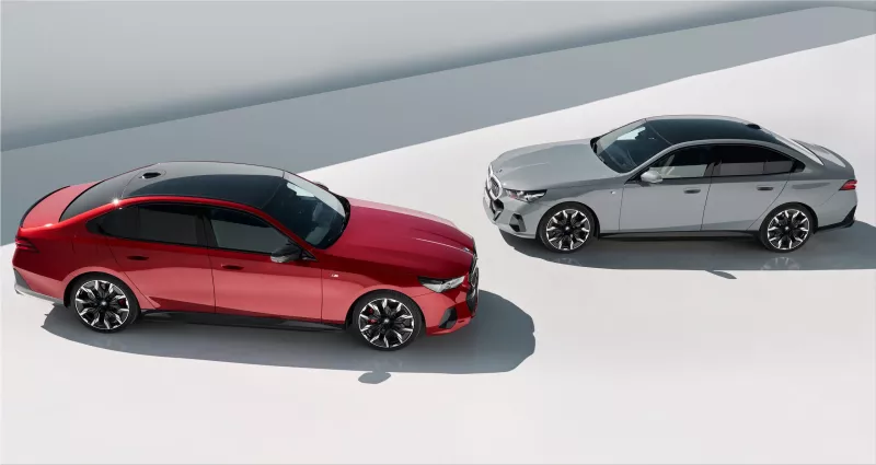 The new BMW 5 Series Sedan: A luxury car with a green edge