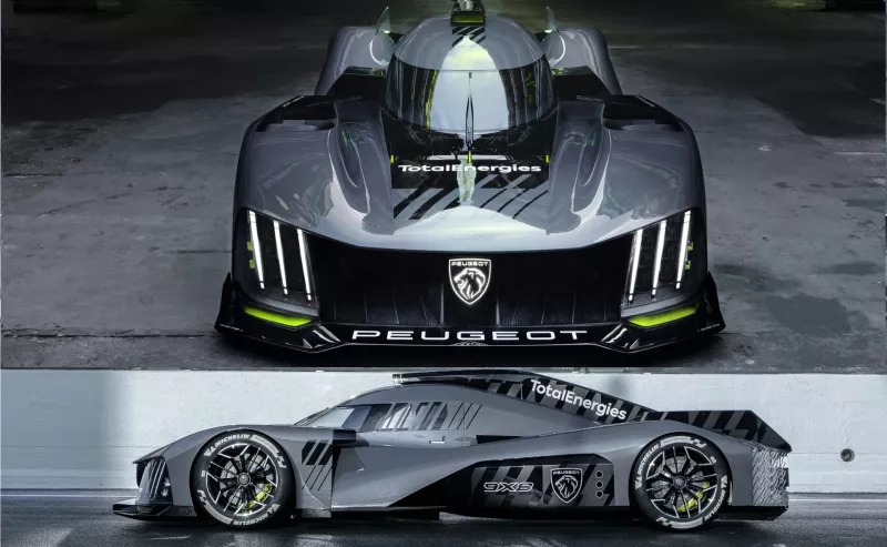 The Peugeot 9X8 racing car will be present at 2023 Le Mans