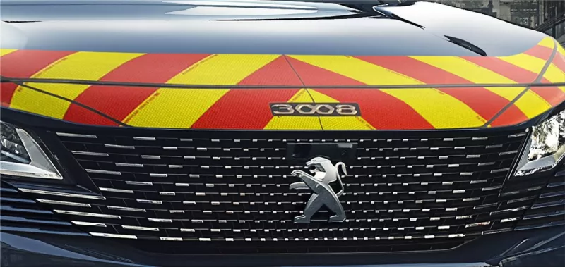 Peugeot electrifies the Gendarmerie fleet vehicles