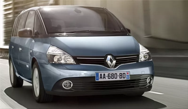 Renault Espace features Renault's new styling identity