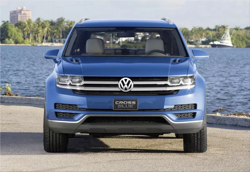 Volkswagen CrossBlue Concept Hybrid SUV