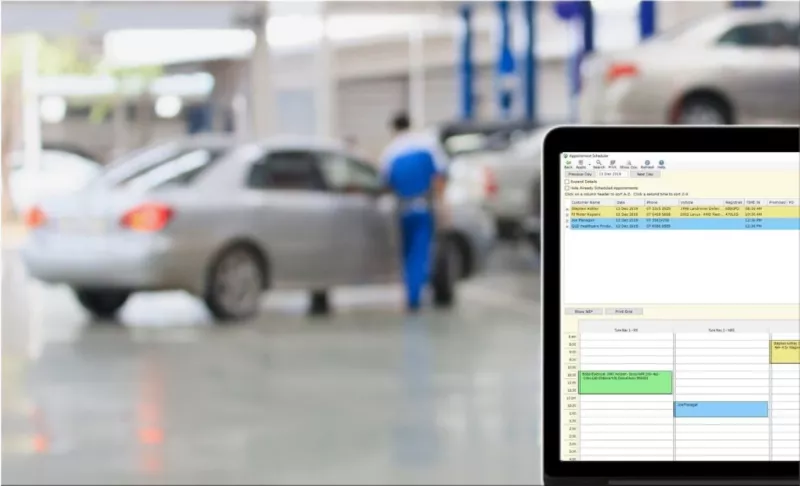 Automotive Appointment Scheduling Software