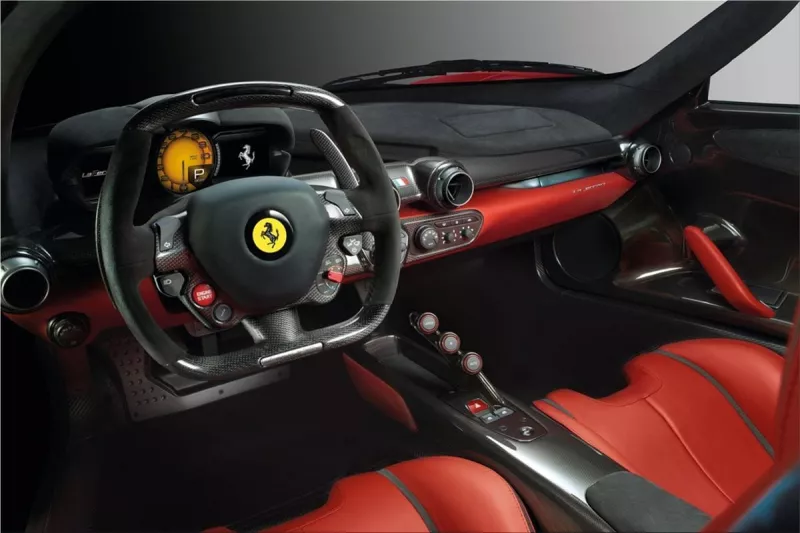 Ferrari LaFerrari interior