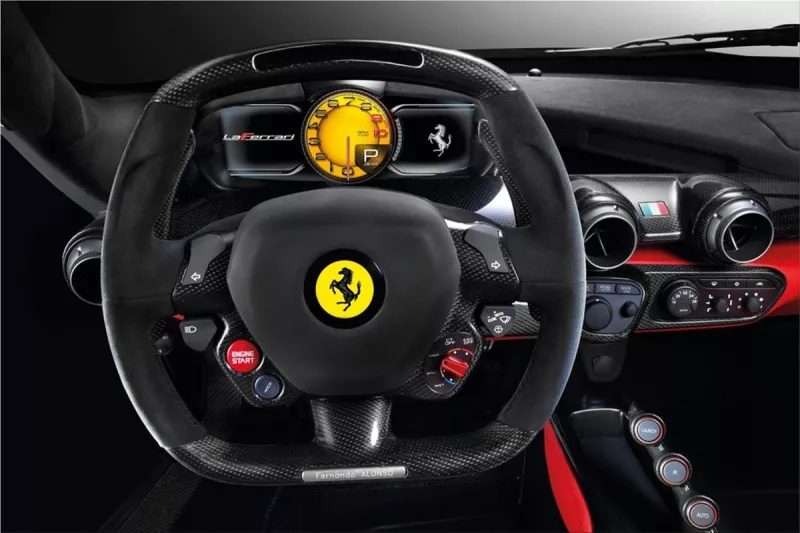 Ferrari LaFerrari interior