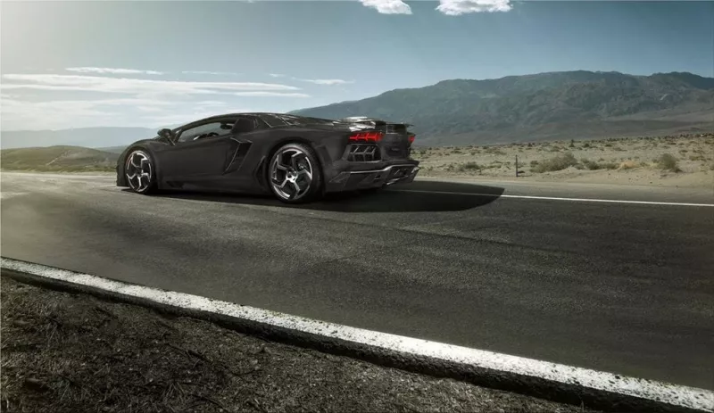 Lamborghini Aventador MANSORY CARBONADO "Black Diamond"