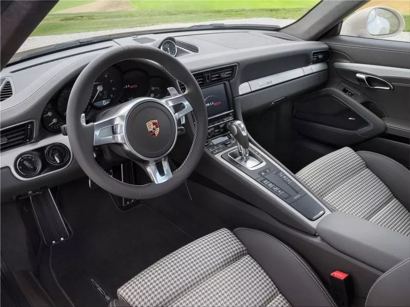 Porsche 911 50 Years Edition interior
