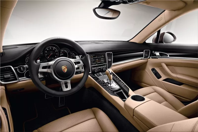 Porsche Panamera Platinum Edition interior