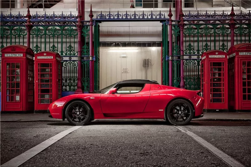 Tesla Roadster UK