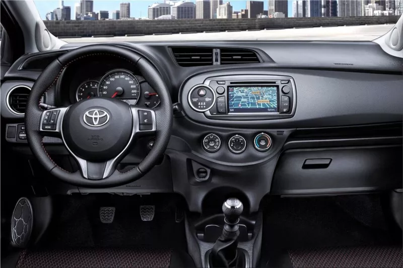 Toyota Yaris interior