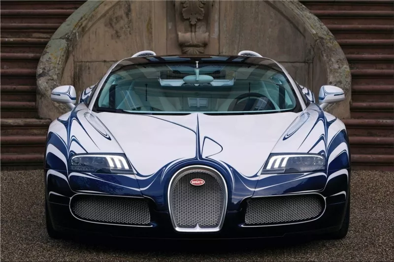 Bugatti Veyron Grand Sport LOr Blanc