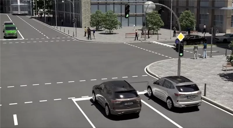 Ford's intelligent traffic lights