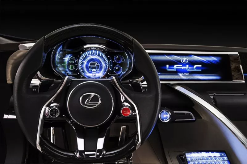 Lexus LF-LC Blue interior