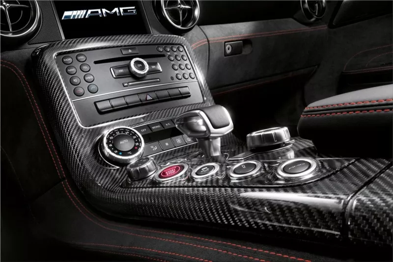 Mercedes-Benz SLS AMG Black Series interior