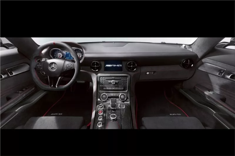Mercedes-Benz SLS AMG Black Series interior