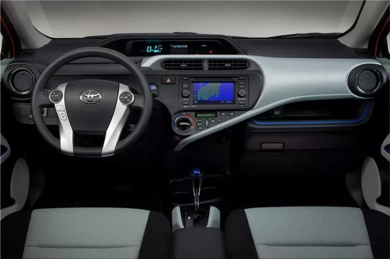 Toyota Prius c interior