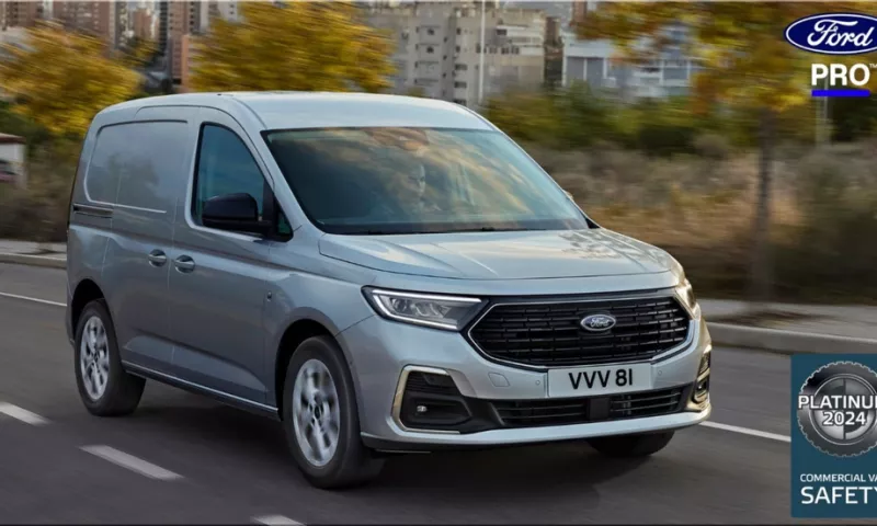 Ford Transit Connect Earns Top Safety Rating (Euro NCAP Platinum Award)