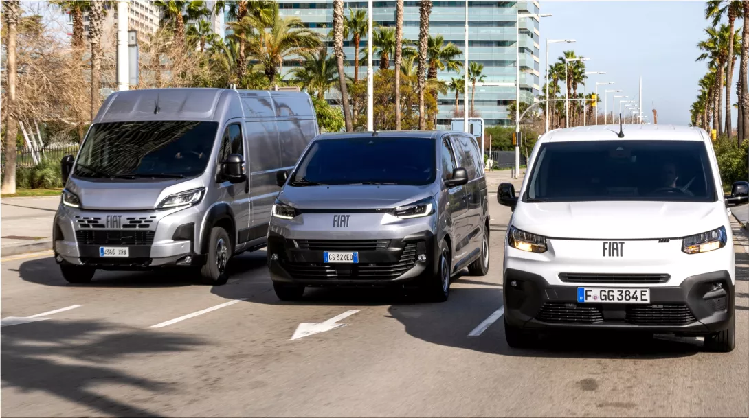 FIAT Professional Unveils its All-New Electric and Internal Combustion Engine Van Lineup